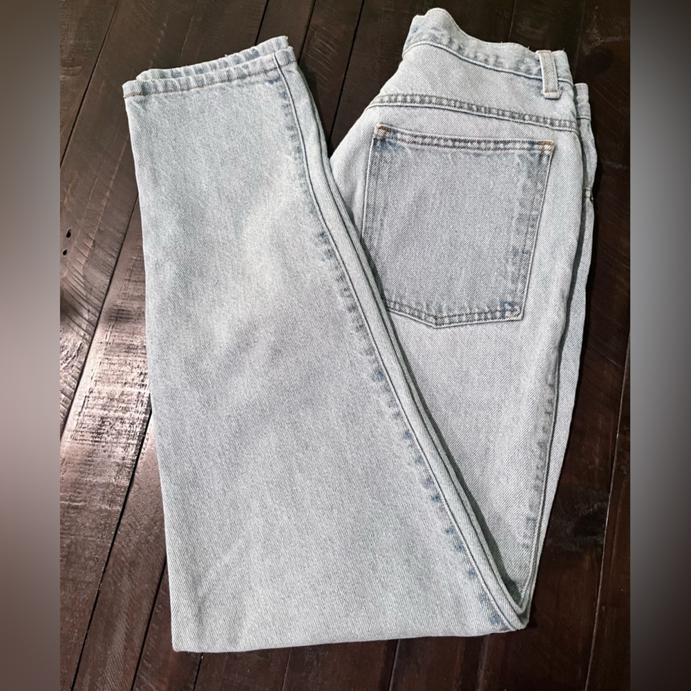 Vintage 80’s Cenza Jeans Baggy Fit High Waist Tapered Leg Barrel Size 10P 10